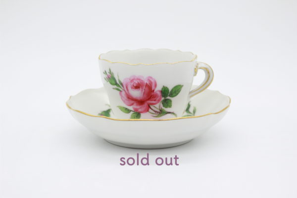 meissen demitasse cup&saucer  2