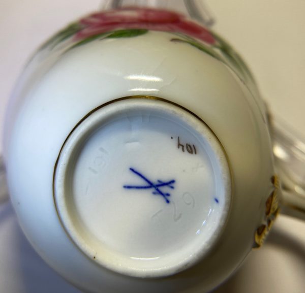 meissen  demitasse cup&saucer   1 - 画像 (9)