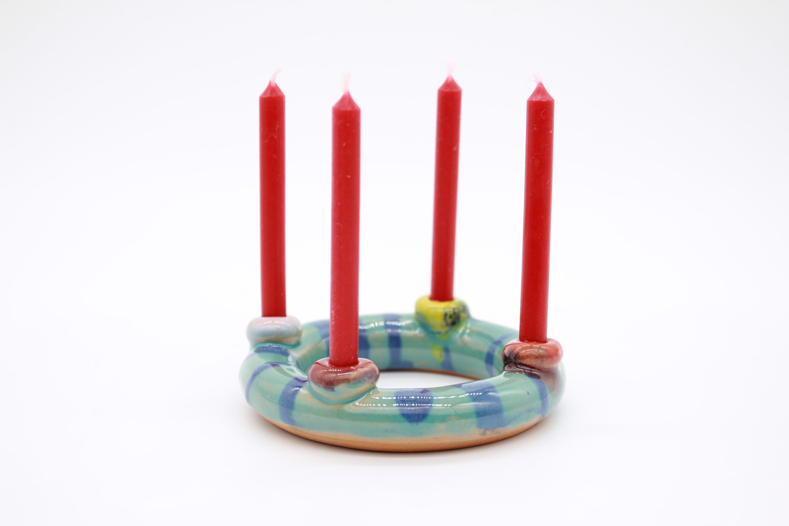 mini christmas candle  stand circle