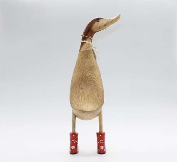 natural finish ducklet red boots (l) - 画像 (3)