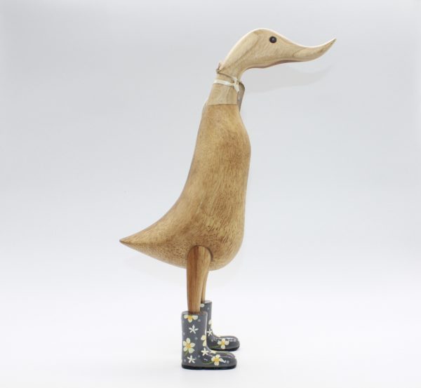 natural finish ducklet gray boots (l) - 画像 (4)