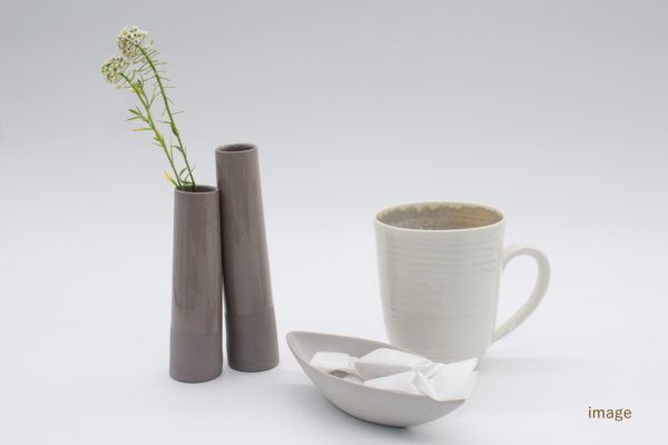 twin vase  brown - 画像 (4)